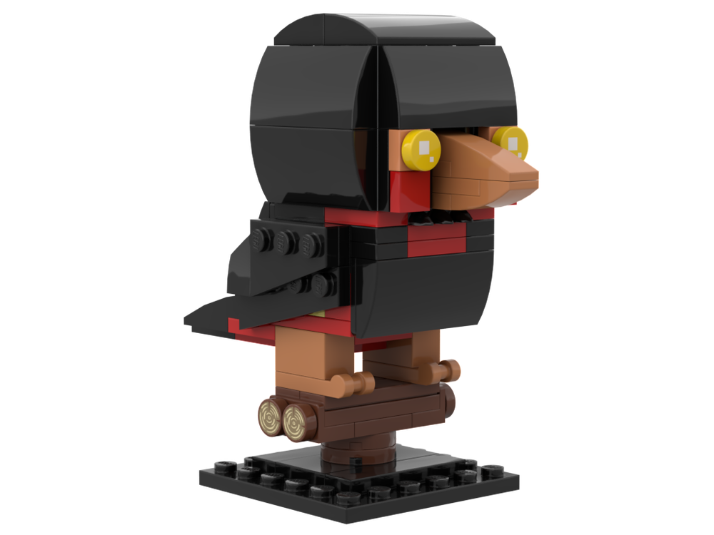 Lego Bearded Barbet: Birdheadz