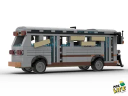 Video game transit bus
