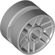 Lego Wheel 14mm D. x 9.9mm with Centre Groove, Fake Bolts and 6 Spokes