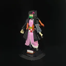 Lego Nezuko Kamado of Demon Slayer: Kimetsu no Yaiba