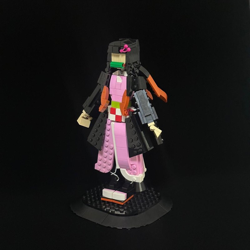 Lego Nezuko Kamado of Demon Slayer: Kimetsu no Yaiba