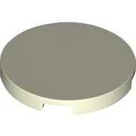 Tile Round 3 x 3 / Glow in Dark White