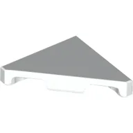 Tile 45° Cut 2 x 2 (Triangle) / White