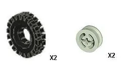 Tires (42 mm) and Hubs
