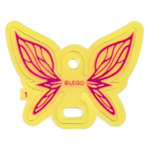Lego Foil Sheet for Set 42661-1 - Fairy/Butterfly Wings / [No Color/Any Color]