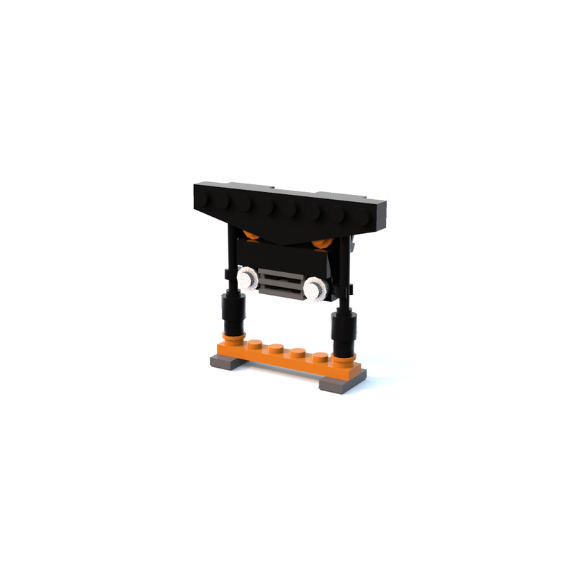 Lego 30278 Black Skull Sign