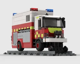 Rail Fire & Heavy Rescue Truck