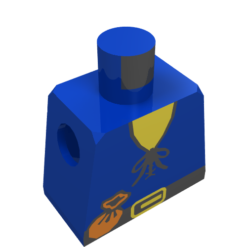 Lego Torso Castle Forestman Tie Shirt and Purse Print