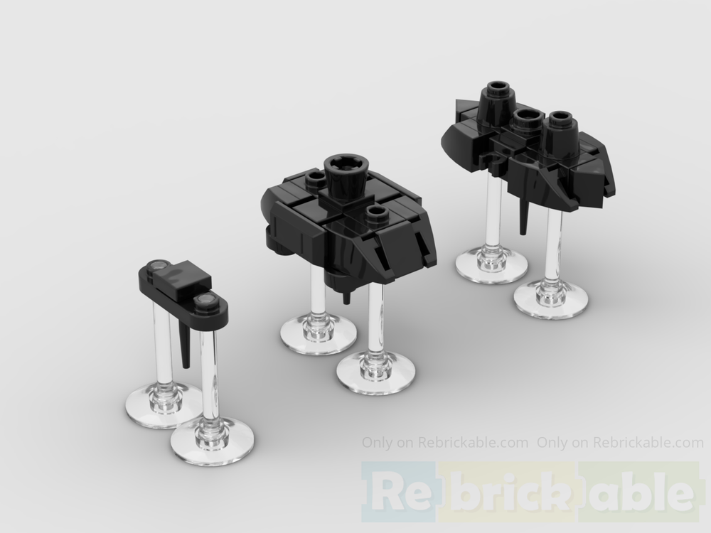 Lego Micro Golan Space Defense Platforms