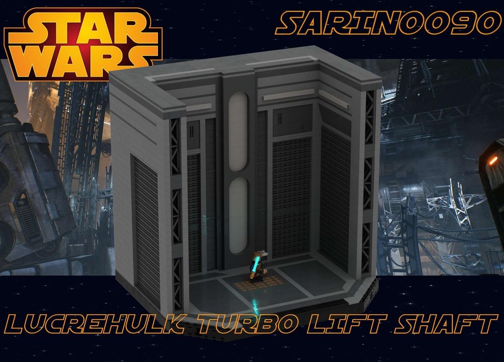 Lego SW - Lucrehulk Turbo Lift Shaft