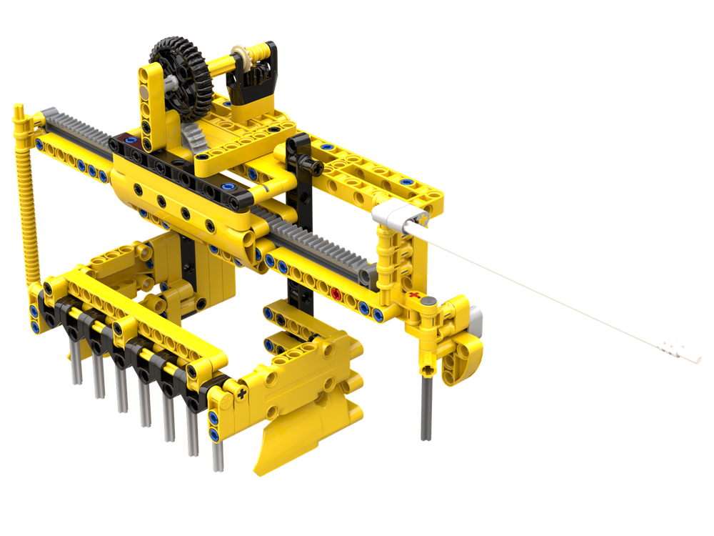 Lego FLL Submerged Yellow Attachment High Blocks