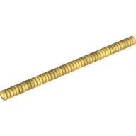 Hose, Ribbed 7mm D. 16L / 12.8cm / Pearl Gold