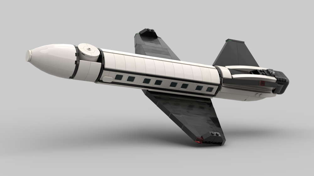Lego Futuristic Private Jet