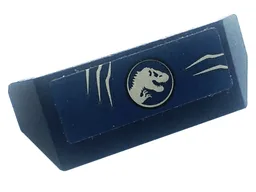 Vehicle, Spoiler with Bar Handle with Jurassic World Logo and Scratch Marks Pattern (Sticker) - Set 75934