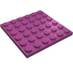 Plate 6 x 6 / Magenta