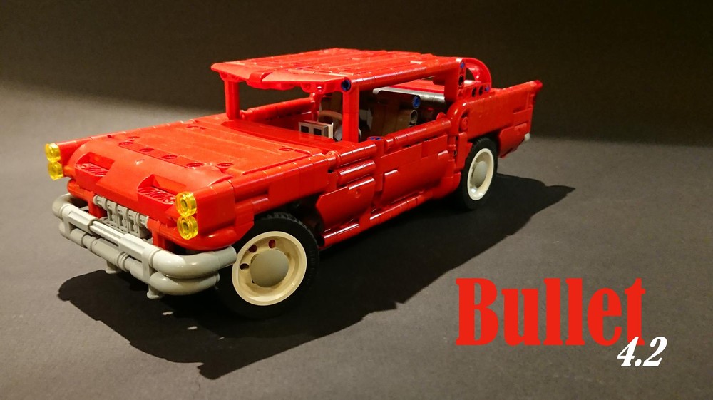 Lego Bullet 4.2 - an old muscle sedan