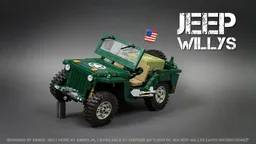 4x4 RC Jeep Willys