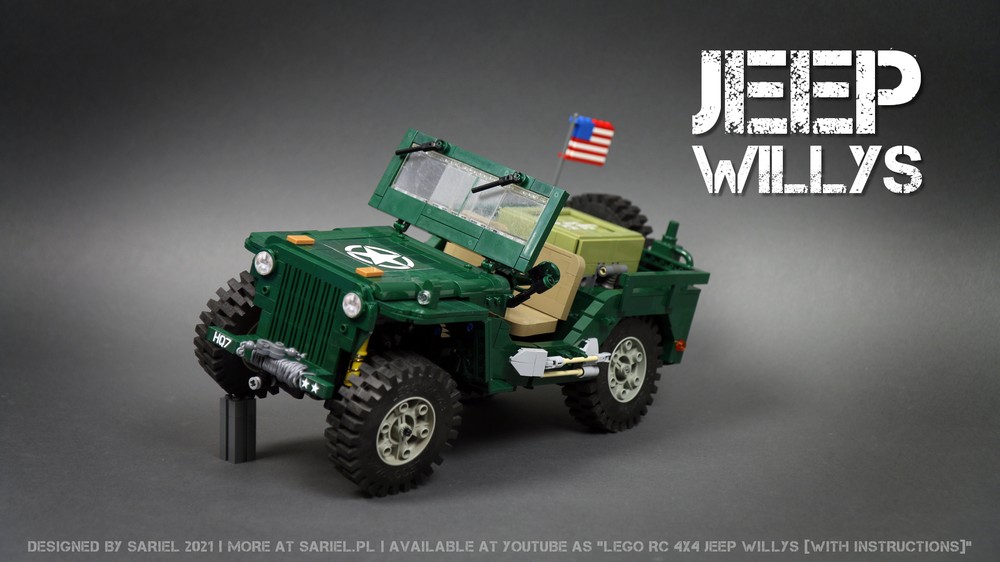 Lego 4x4 RC Jeep Willys