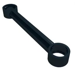 Technic Link 1 x 6 without Stoppers / Black
