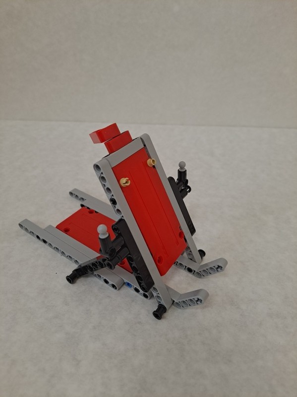 Lego Christmas handphone stand
