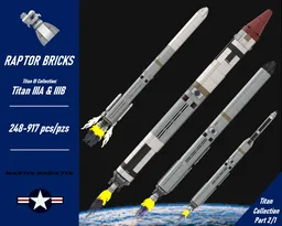 Titan III Collection (3A & 3B at 1:110 scale)