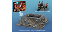 71722: Raised Baseplate - 6086 compatible!