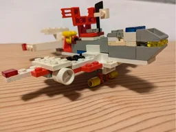 Sentry plane with radar and foldable wheels