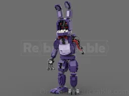 Withered Bonnie (Five Nights at Freddy's) w/ Lighting Instructions