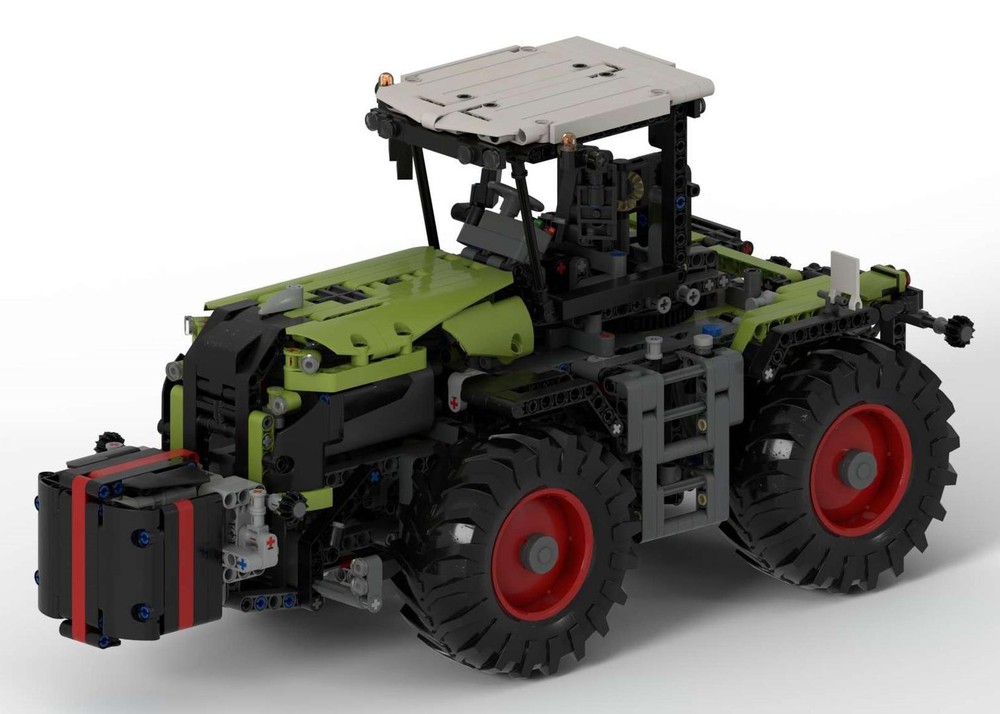Lego 42054 - Claas Xerion 5000 Modification with Pneumatic Pump