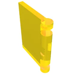 Book Cover [Plain] / Trans-Yellow