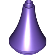Lego Duplo Building Roof Spire 3 x 3 x 3 / Dark Purple