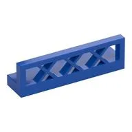 Fence Lattice 1 x 4 x 1 / Blue
