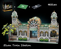 Elven Train Station - 10316 Rivendell Modification