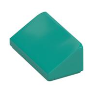 Lego Brick Sloped 30° 1 x 2 x 2/3 / Dark Turquoise