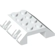 Slope 45° 4 x 4 Double with Locking Hinge / White