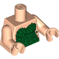 Torso, Dress Made of Leaves Print (Poison Ivy), Light Nougat Arms and Hands / Light Nougat