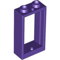 Window 1 x 2 x 3 Flat Front / Dark Purple