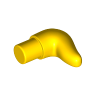 Lego Animal Body Part, Horn (Cattle) / Yellow