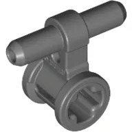 Pneumatic Hose Connector with Axle Connector / Dark Bluish Gray