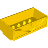 Lego Duplo Train Wagon / Yellow