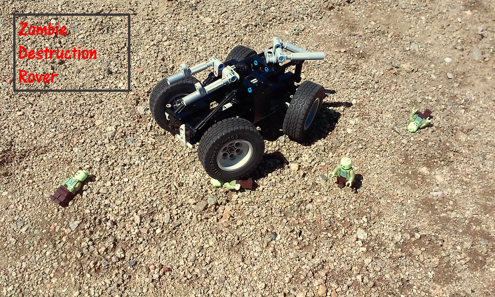 Lego Zombie Destruction Rover