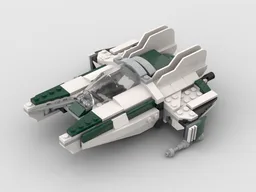 Resistance Moveable Wing Starfighter