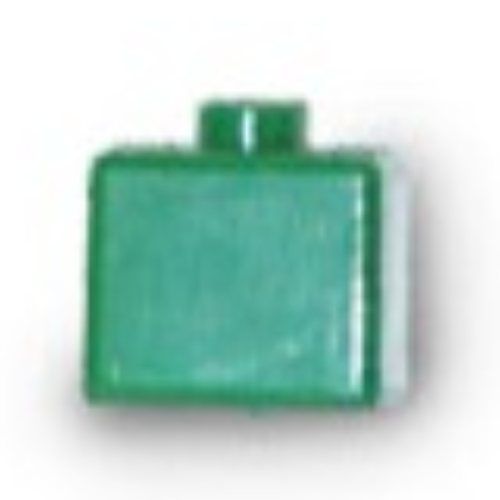 Lego Pen Bead, Square / Green