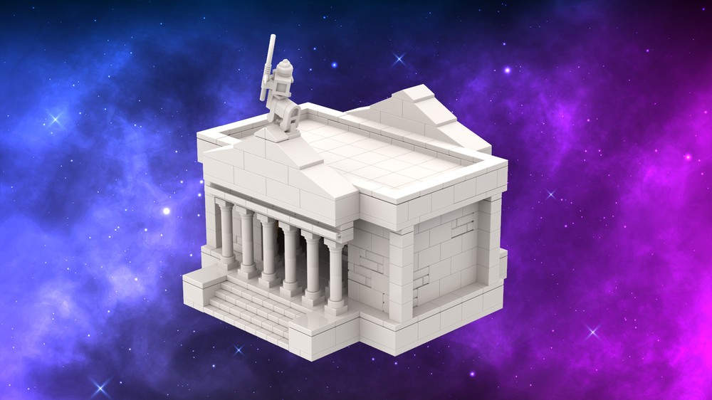 Lego Sagittarius Temple - Saint Seiya