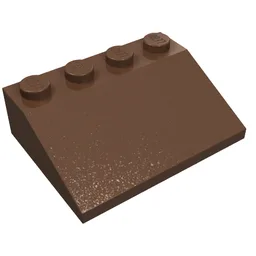 Brick Sloped 33° 3 x 4 / Brown