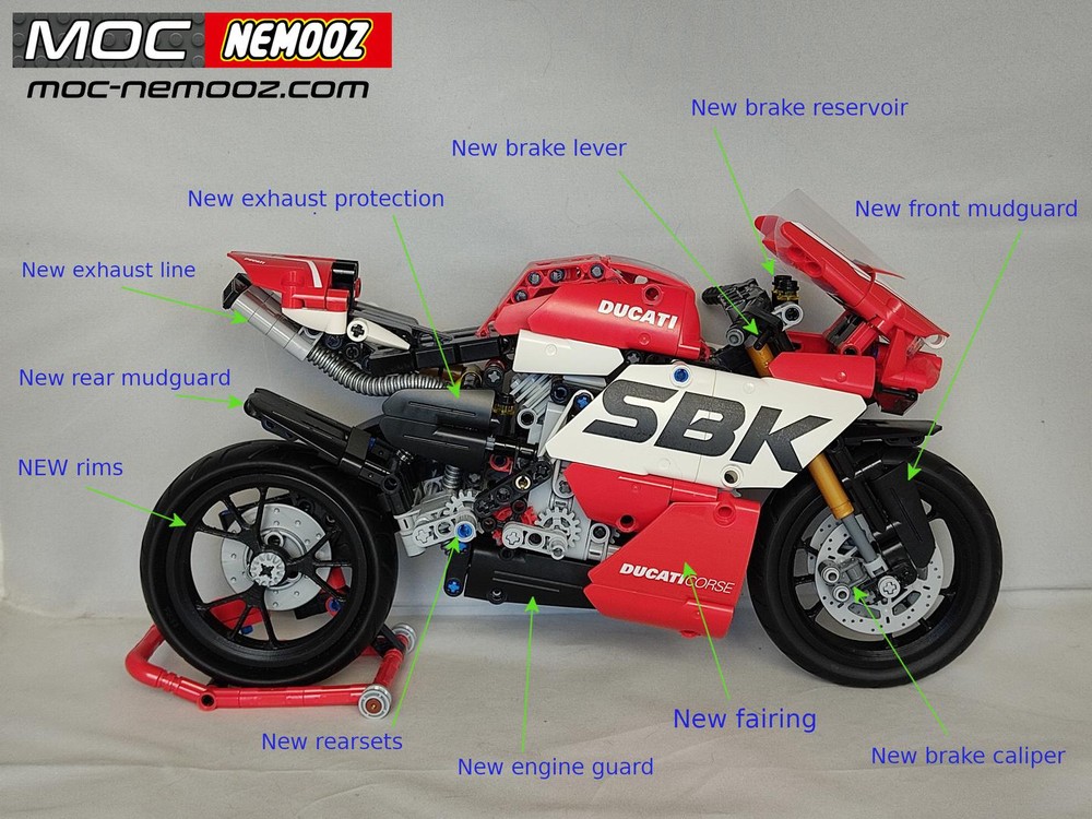 Lego DUCATI Panigale WSBK
