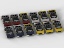 Old Test Track Cars