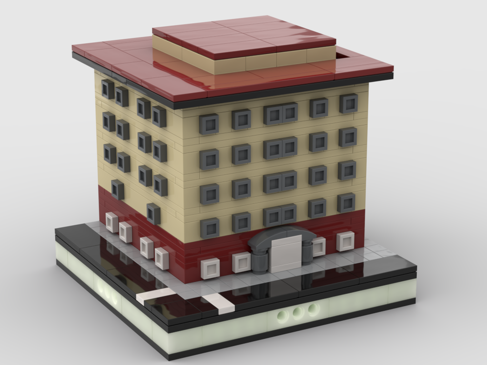 Lego Neighborhood building for Mini Modular City
