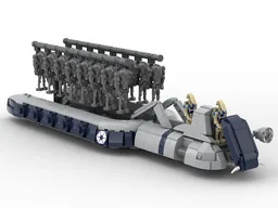Clone Wars Platoon Attack Craft With Droid Rack (CIS)