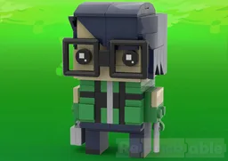 Jin Shirato BrickHead - Persona 3